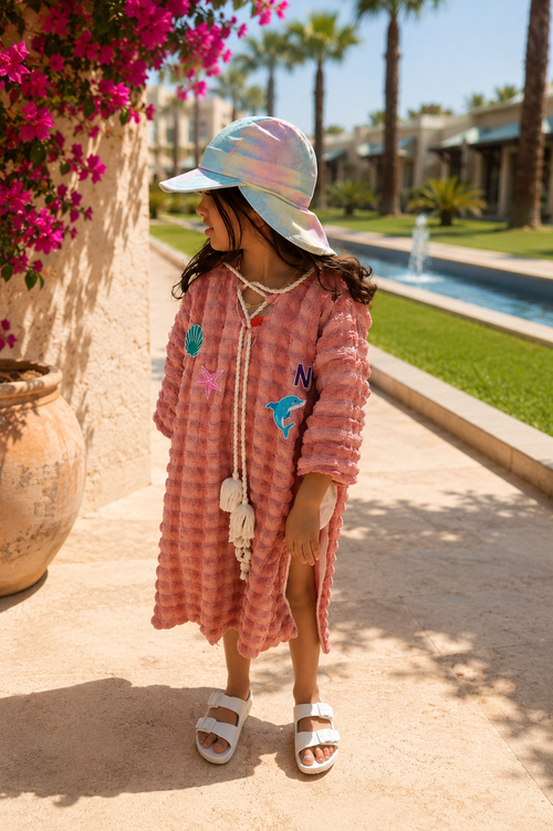 Bubble Towel Coverup