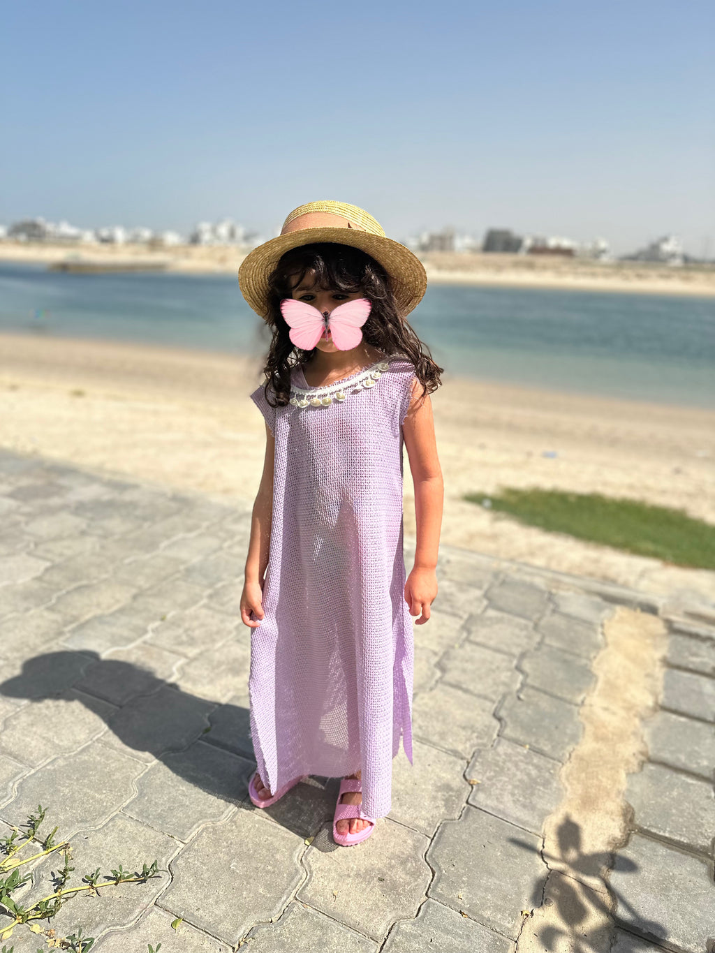 Dress Coverup Purple