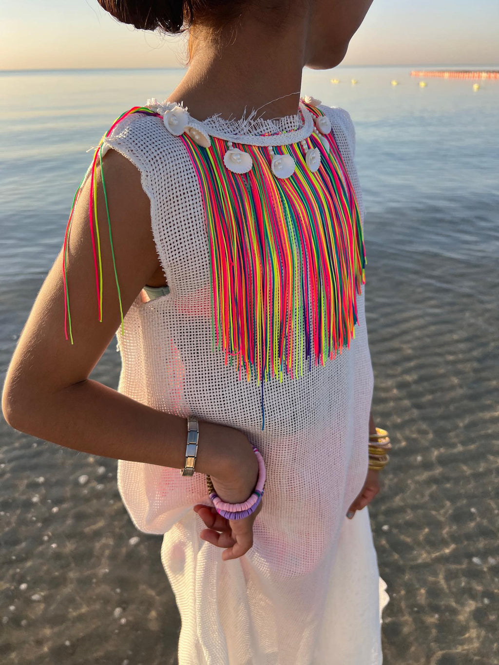 Dress Coverup White