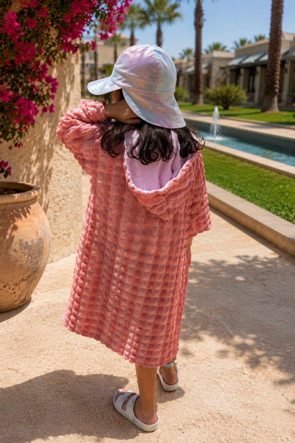 Bubble Towel Coverup
